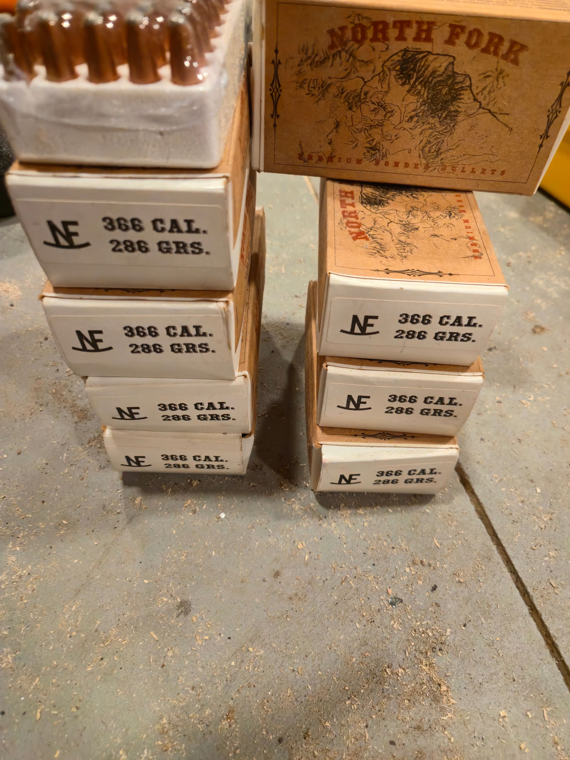 Photo of 9.3x 62 or 366 cal bullets