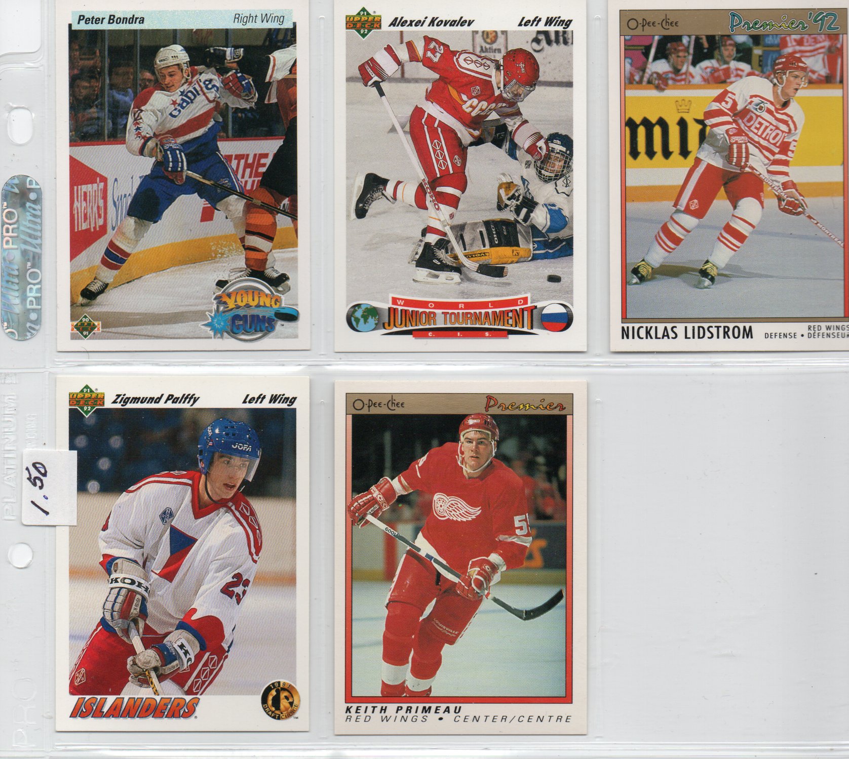 Photo of $0.20 to $2 ~ NHL ROOKIE CARDS 1984 to 1994