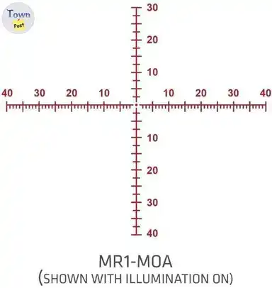 Photo of Crimson Trace 2 6-24x56 34mm FFP MOA, illuminated Made in Japan ED, Shipping included