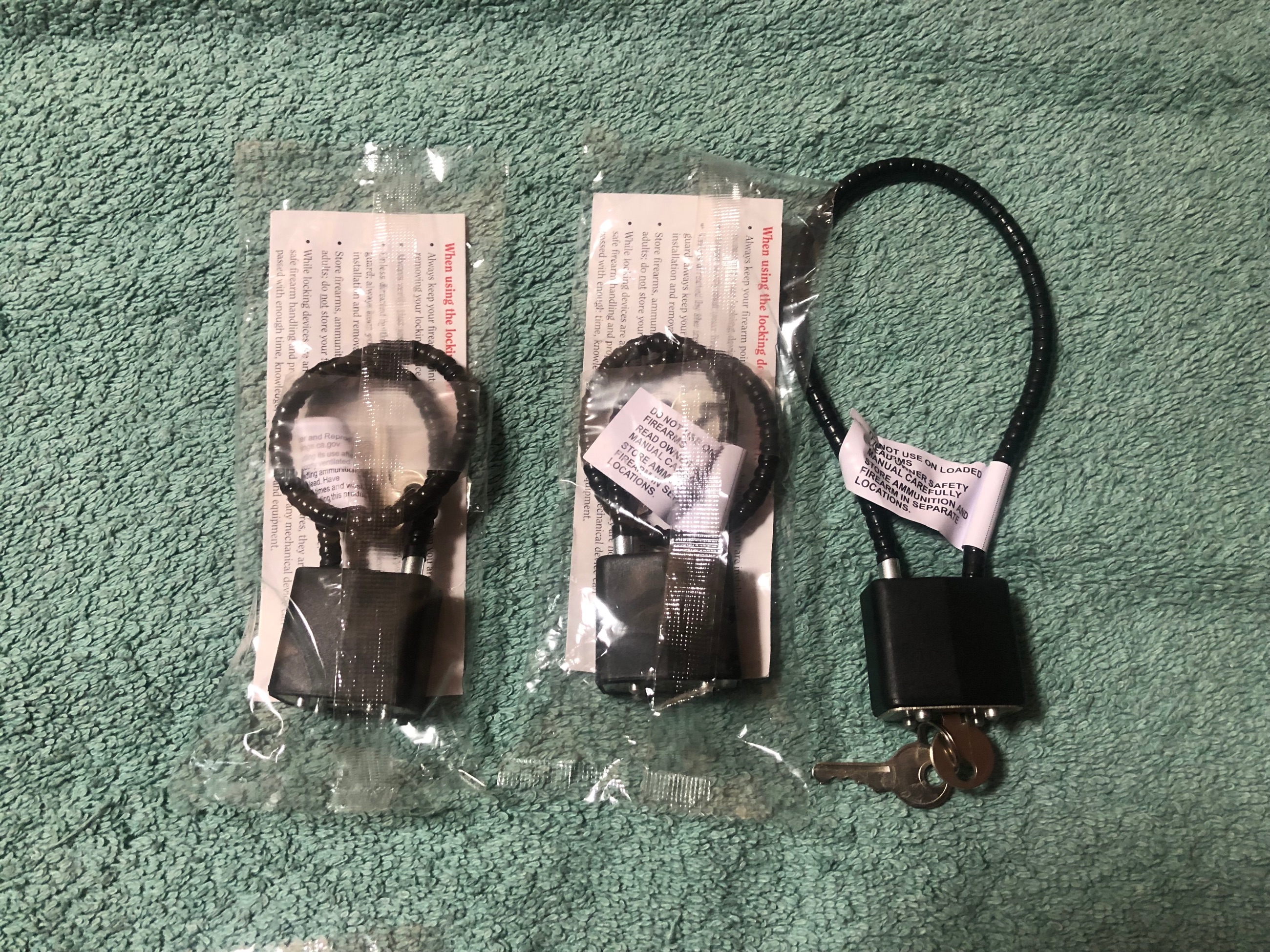 Photo of Trigger locks / Cable locks