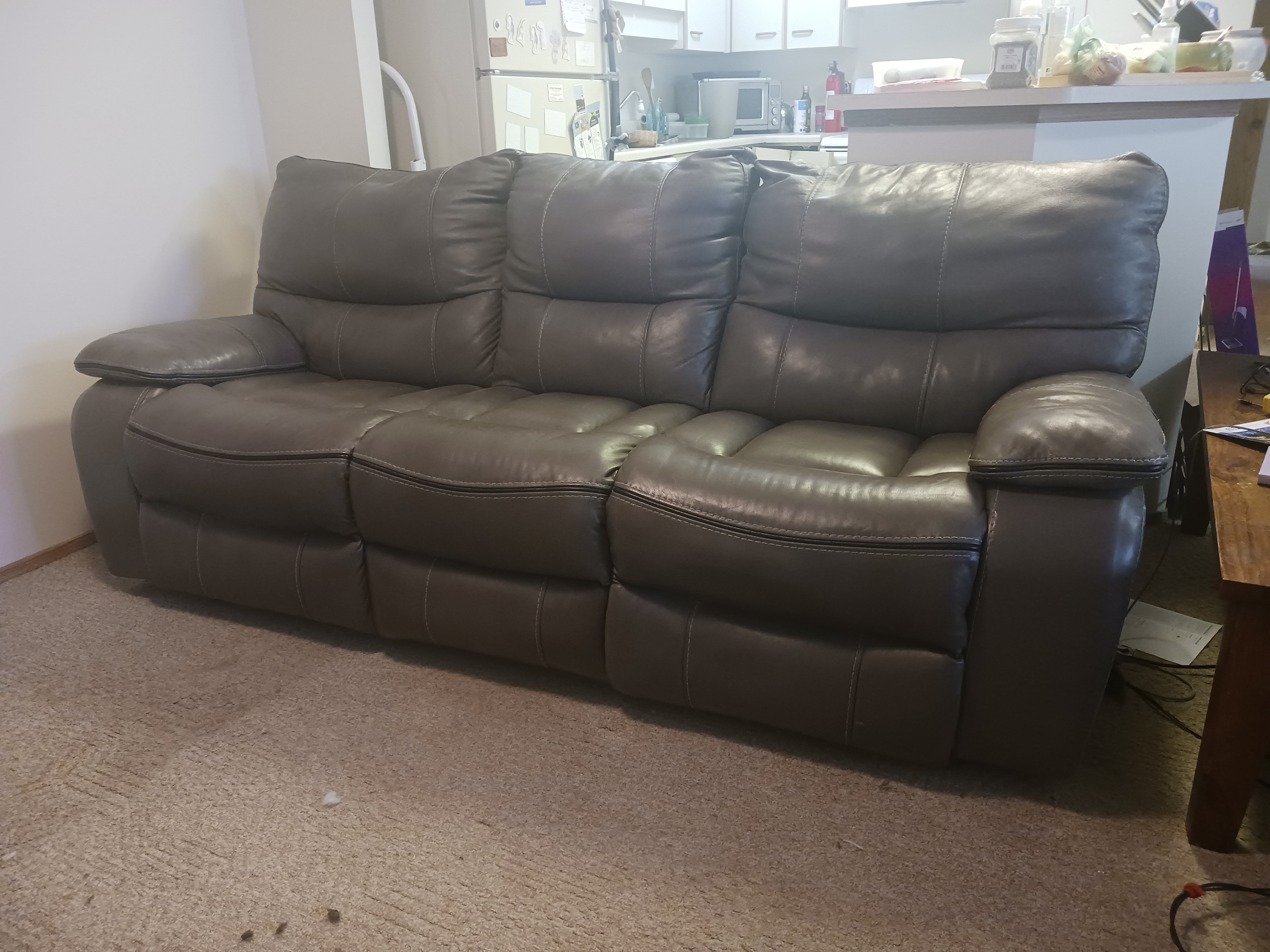 Photo of 3 seat reclining sofa