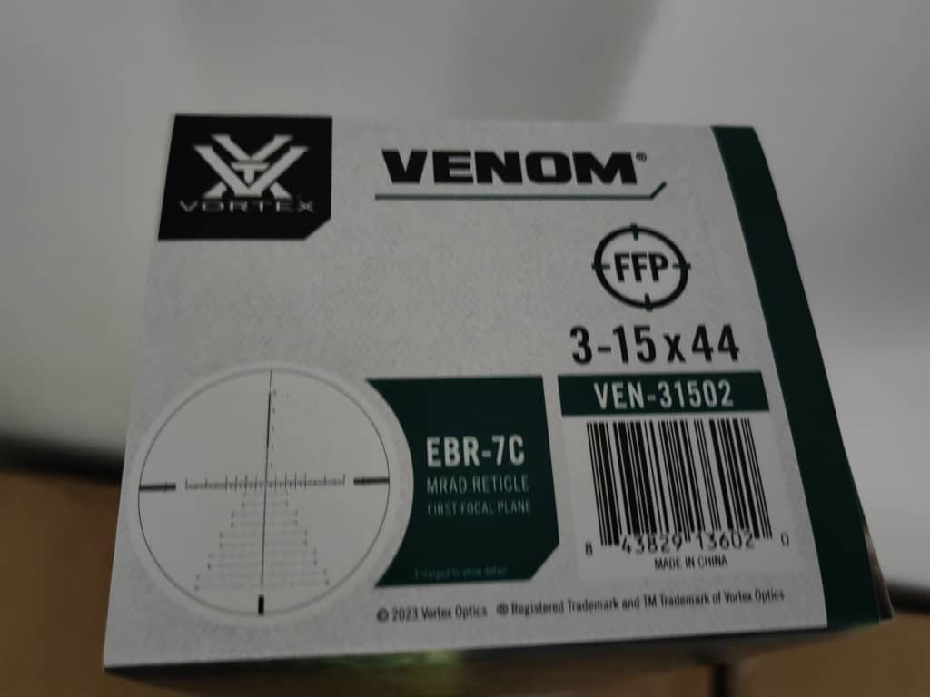 Photo of Brand New Vortex Venom 5-25x56 (MOA) and Vortex Venom 3-15x44 (MRAD) for Sale