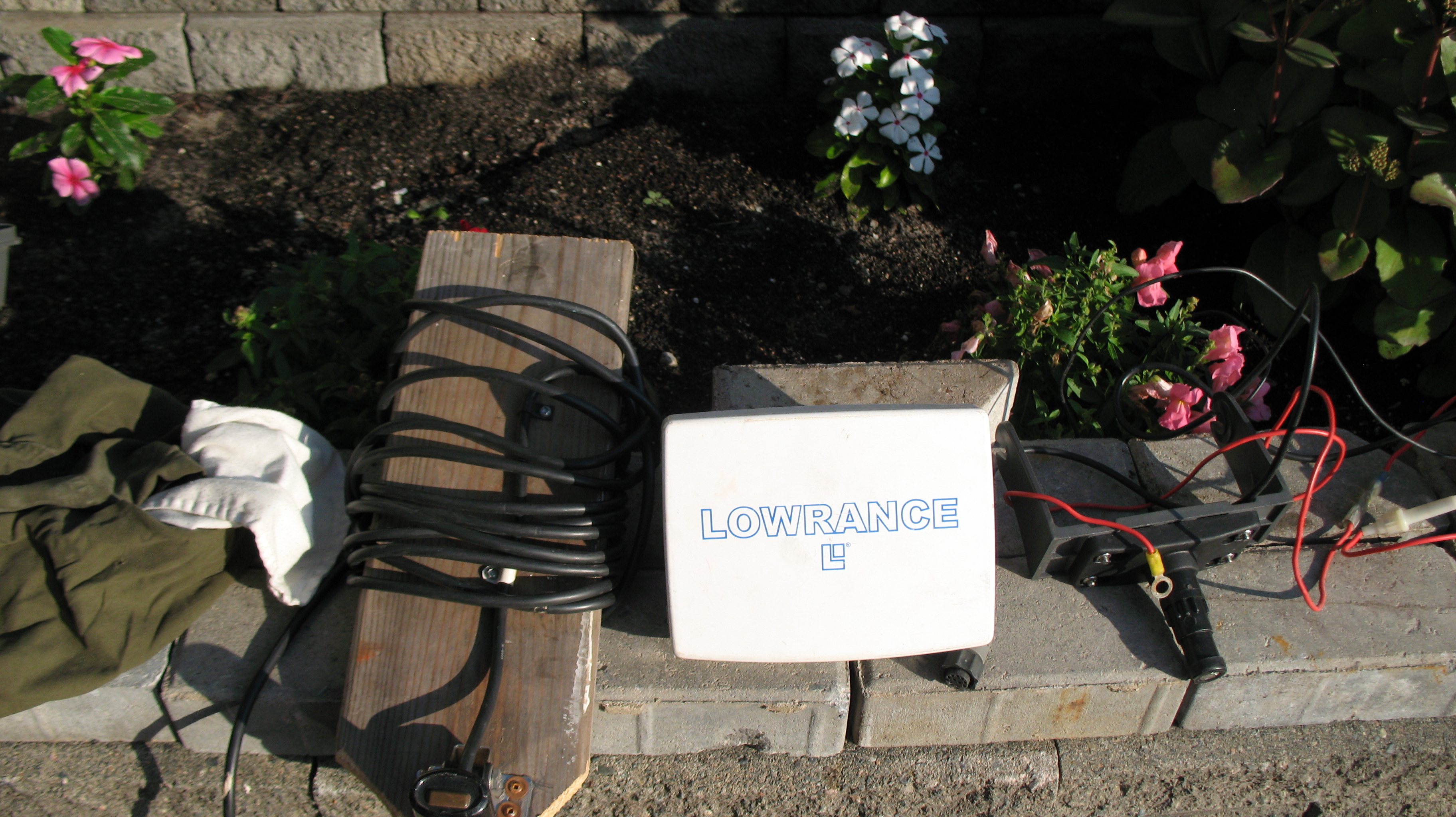 Photo of lowrance portable fish finder