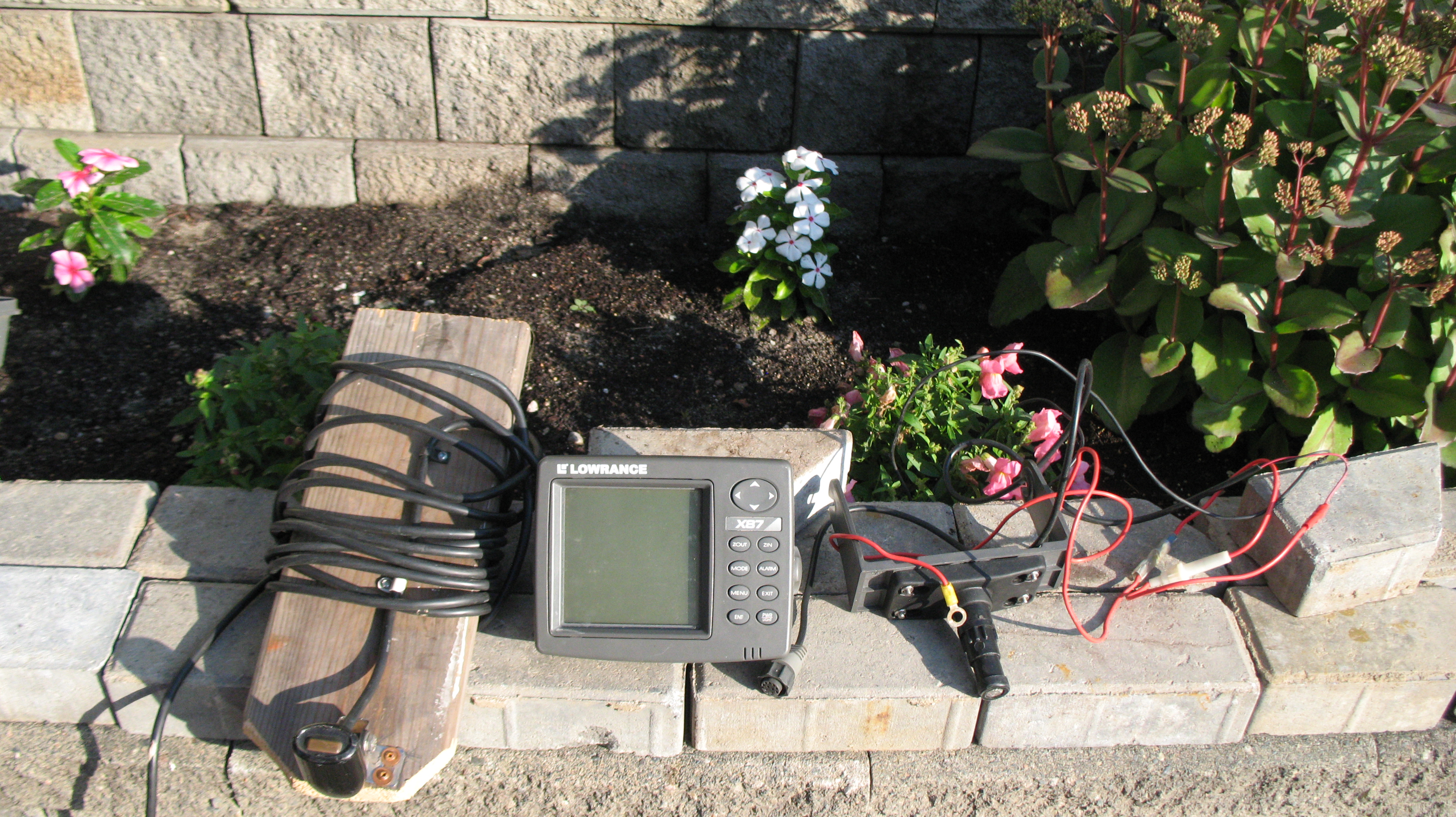 Photo of lowrance portable fish finder