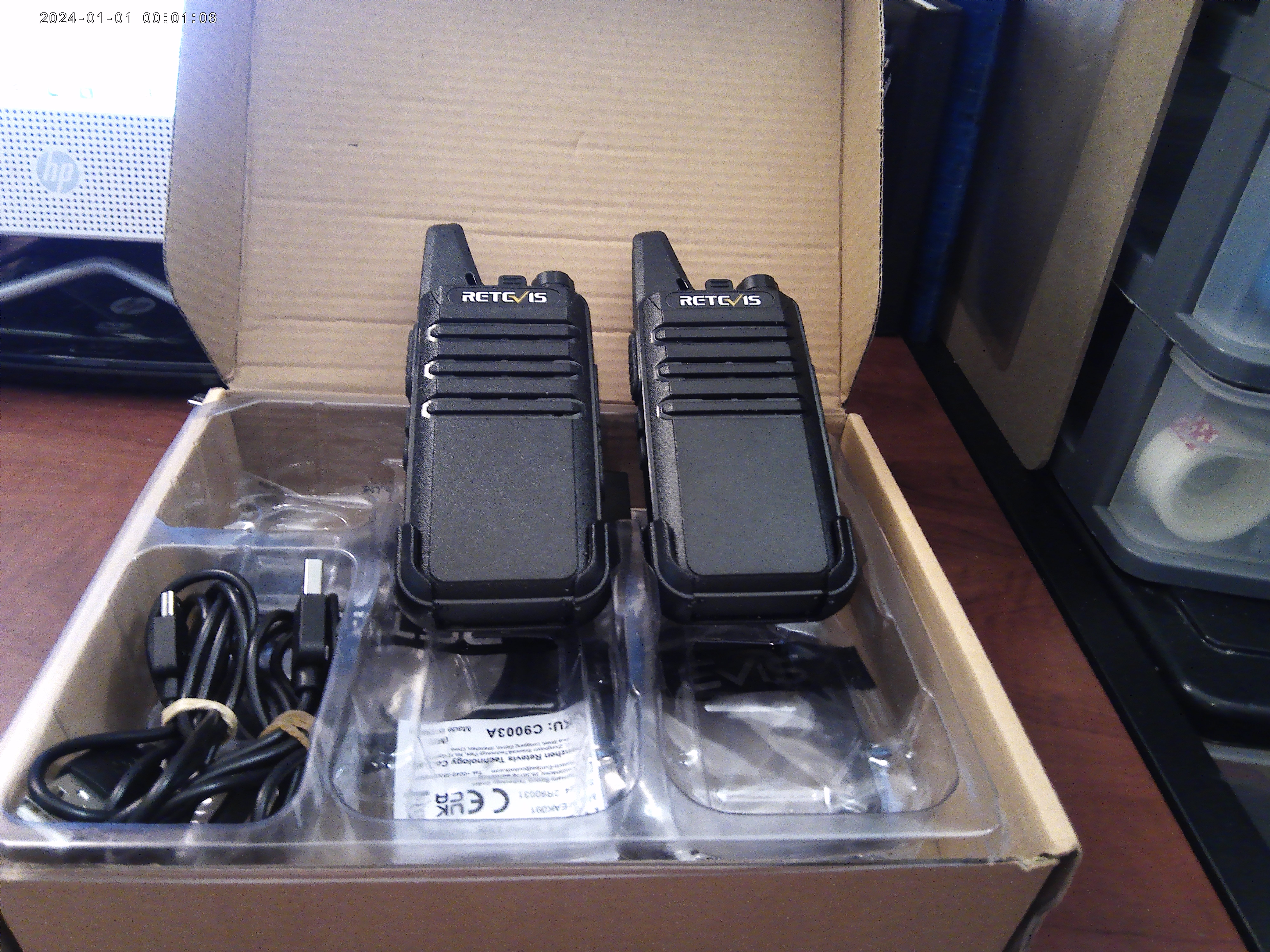 Photo of NEW - Pair of RETEVIS two way radios