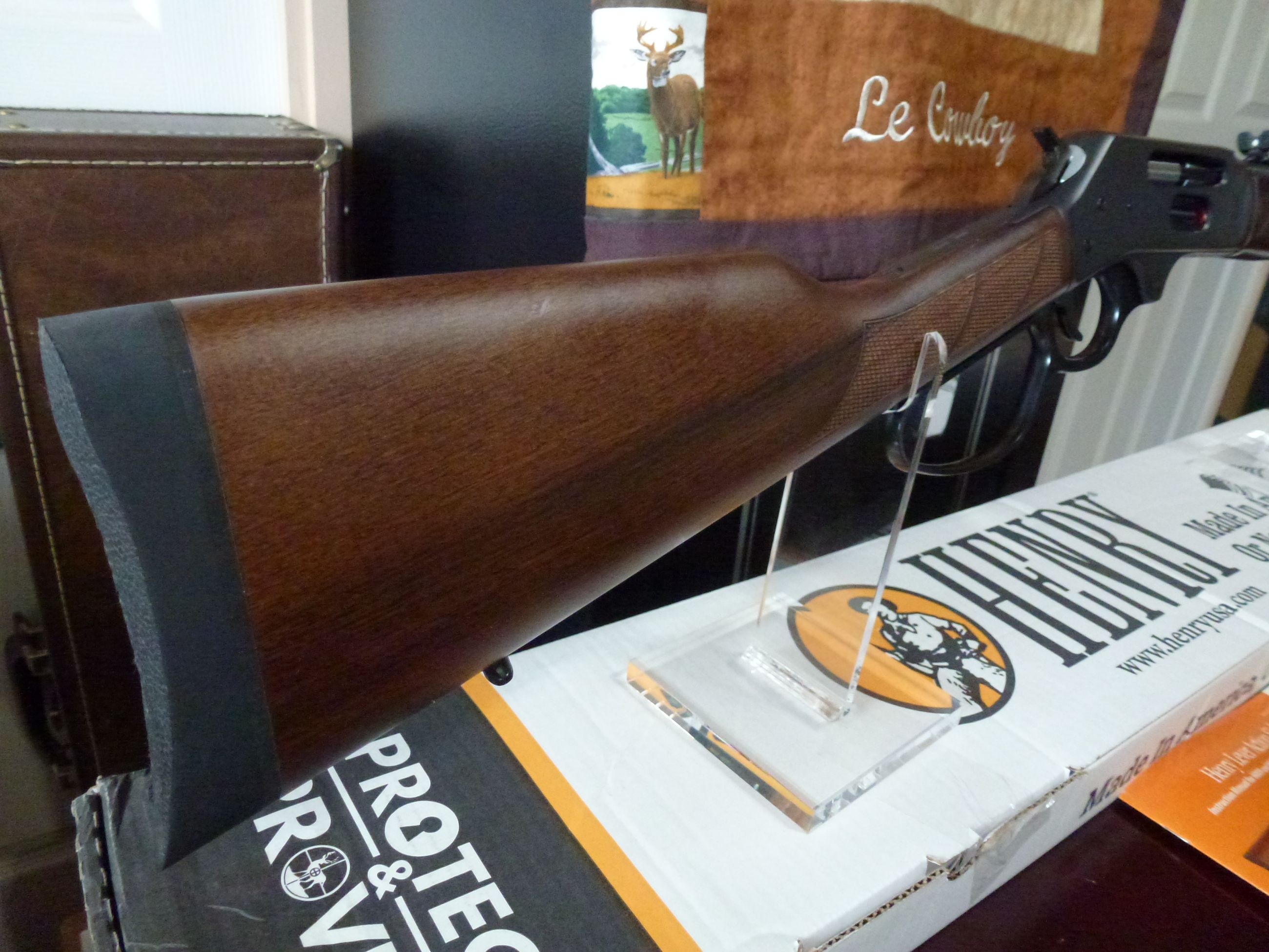 Photo of ***BRAND NEW***Henry .30-30 Win. H009GL Steel Side Gate Large Loop .30-30 Win. 20" BARREL