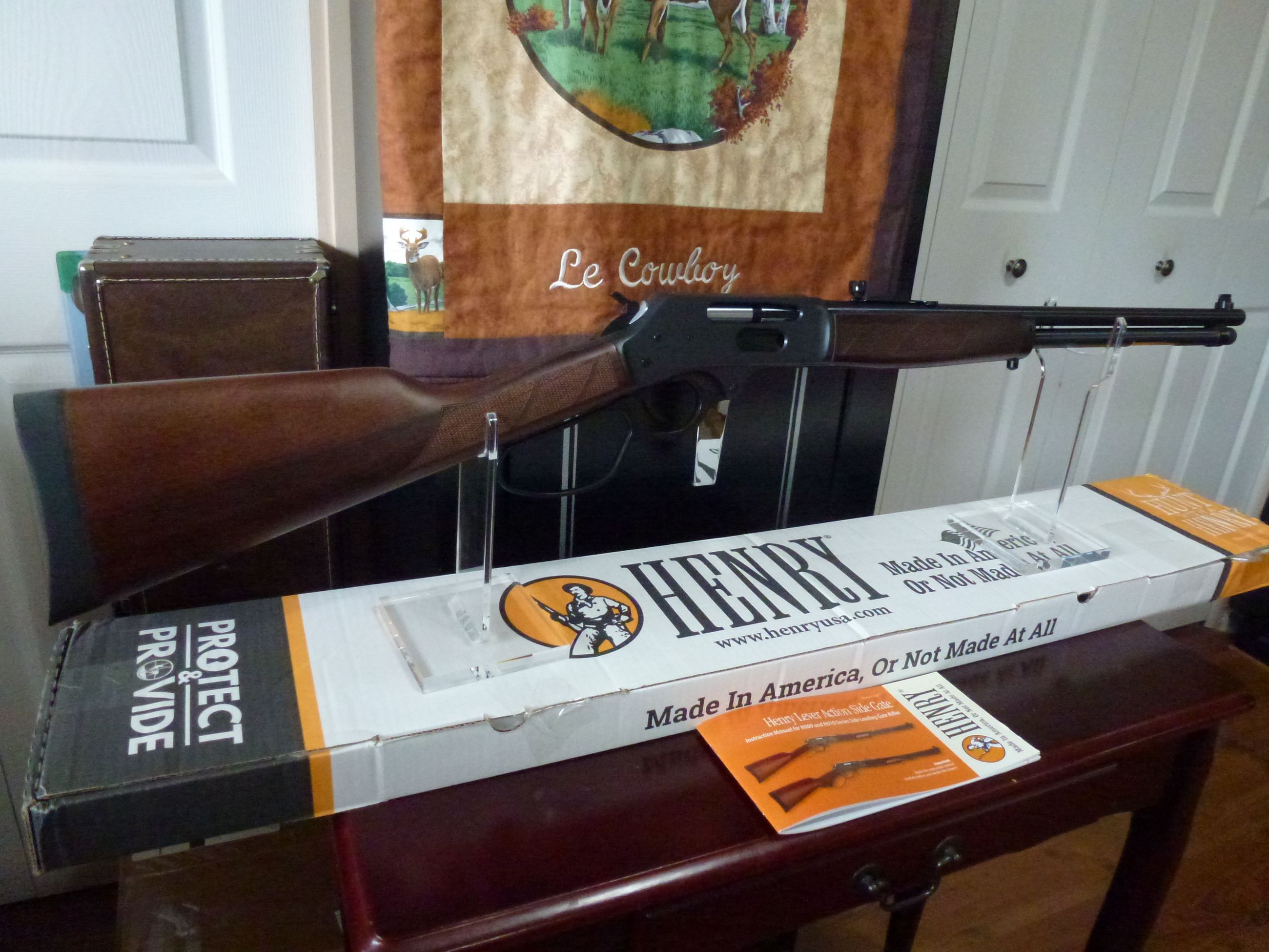 Photo of ***BRAND NEW***Henry .30-30 Win. H009GL Steel Side Gate Large Loop .30-30 Win. 20" BARREL