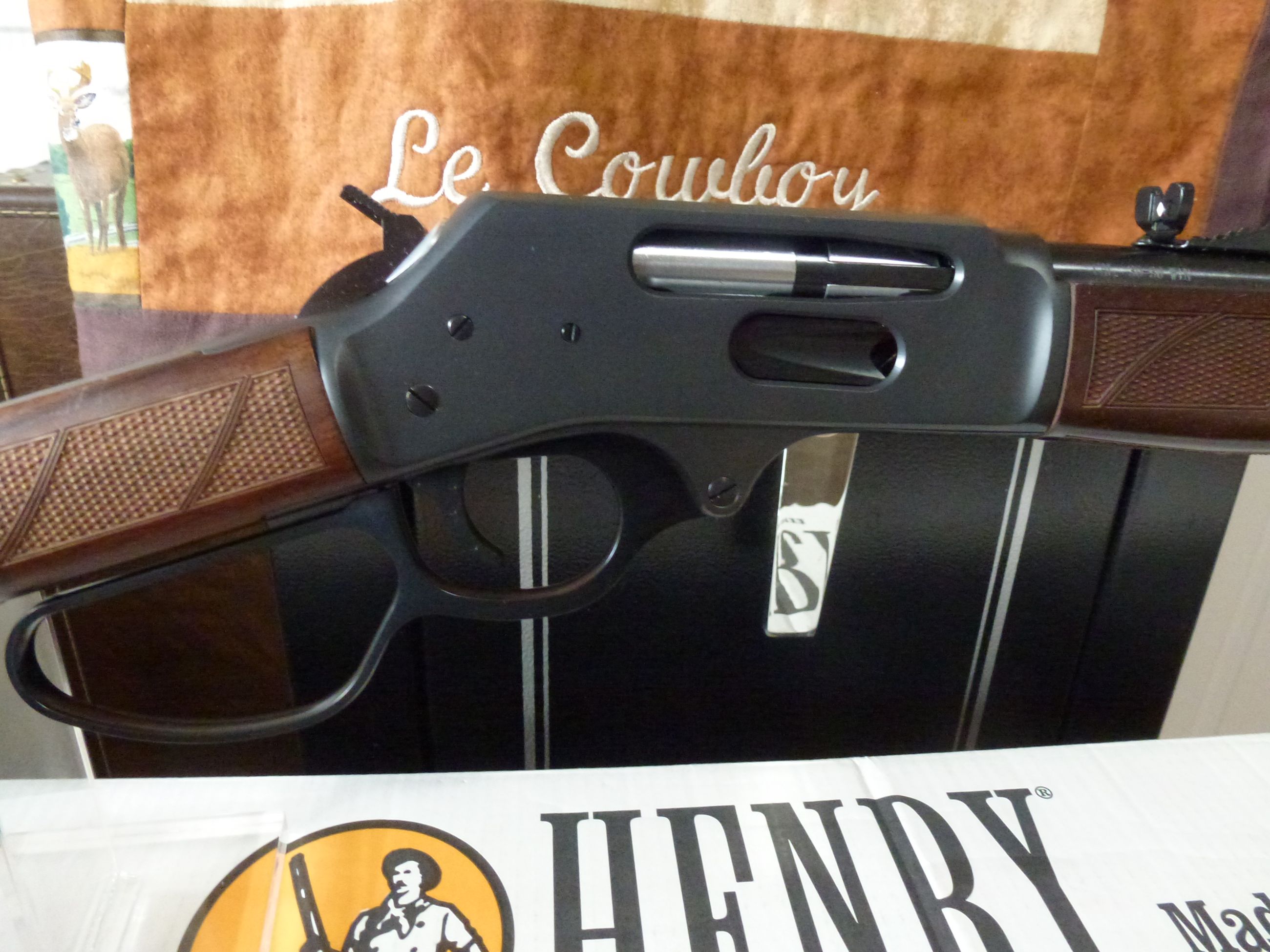 Photo of ***BRAND NEW***Henry .30-30 Win. H009GL Steel Side Gate Large Loop .30-30 Win. 20" BARREL