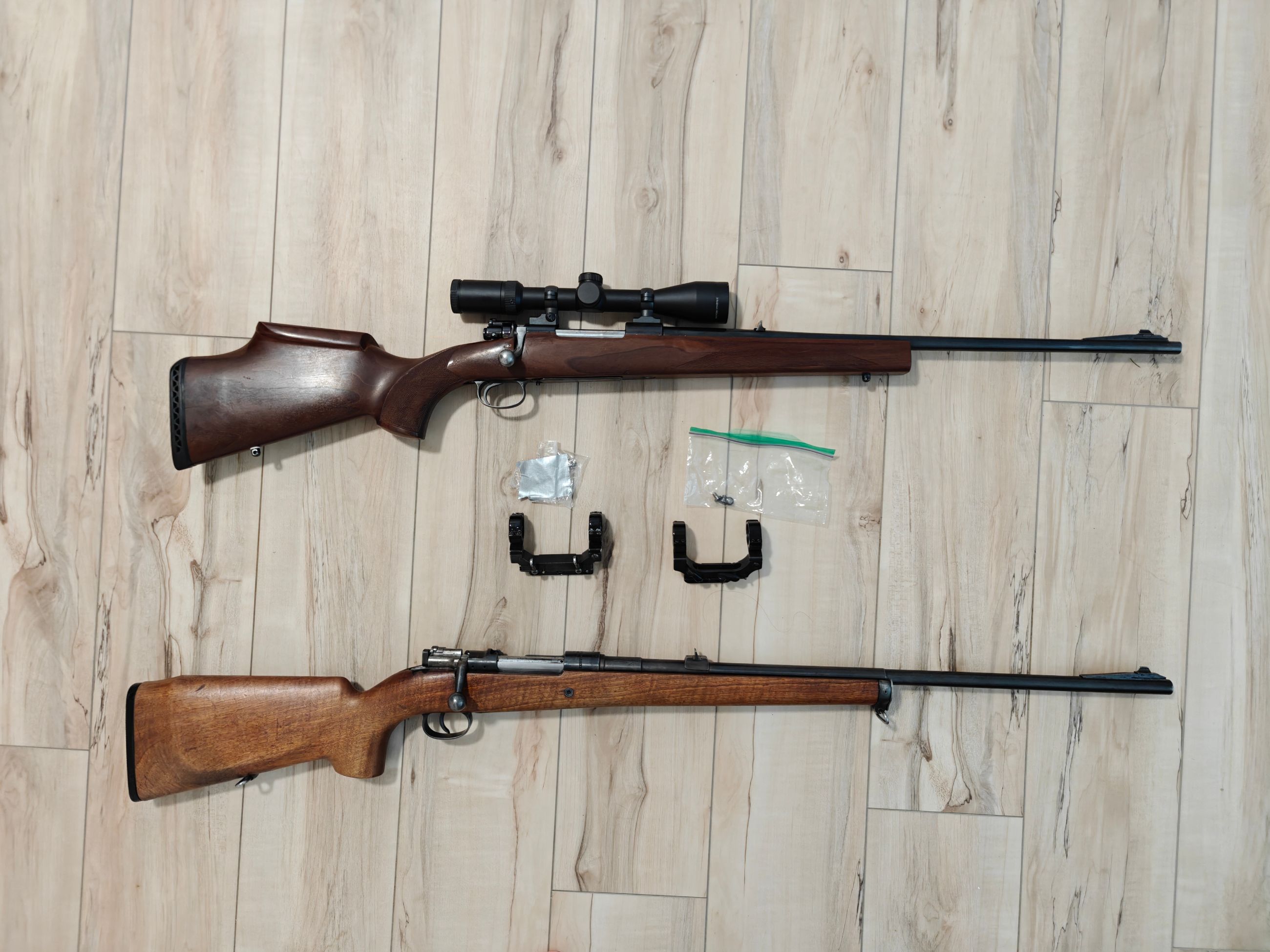 Photo of M98 9.3x62 and M96 6.5x55