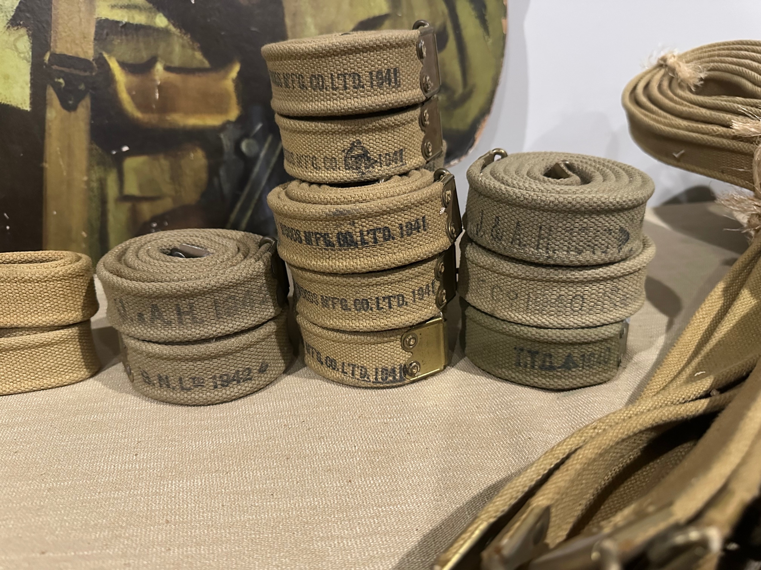 Photo of WW2 Lee Enfield Slings 