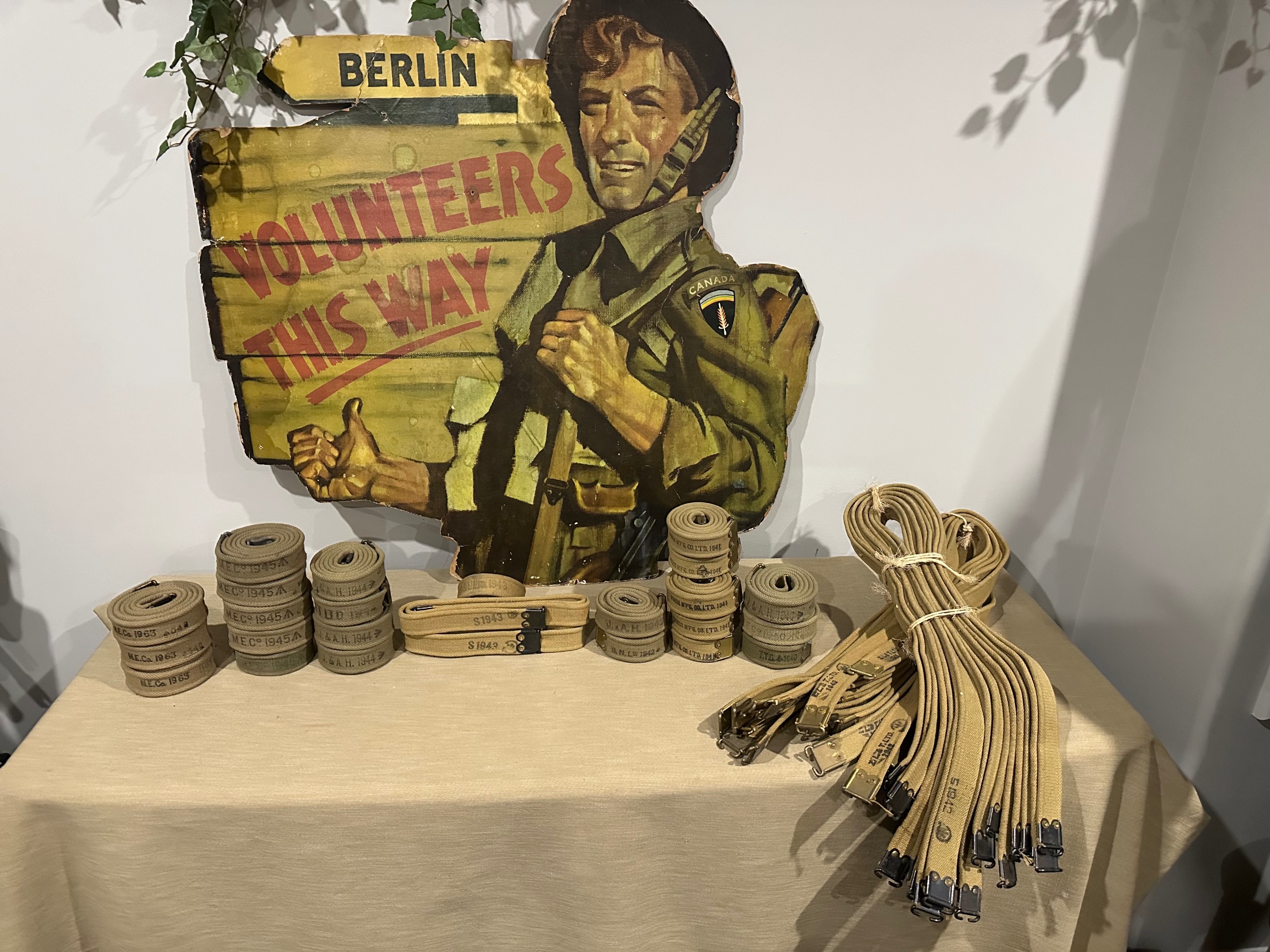 Photo of WW2 Lee Enfield Slings 