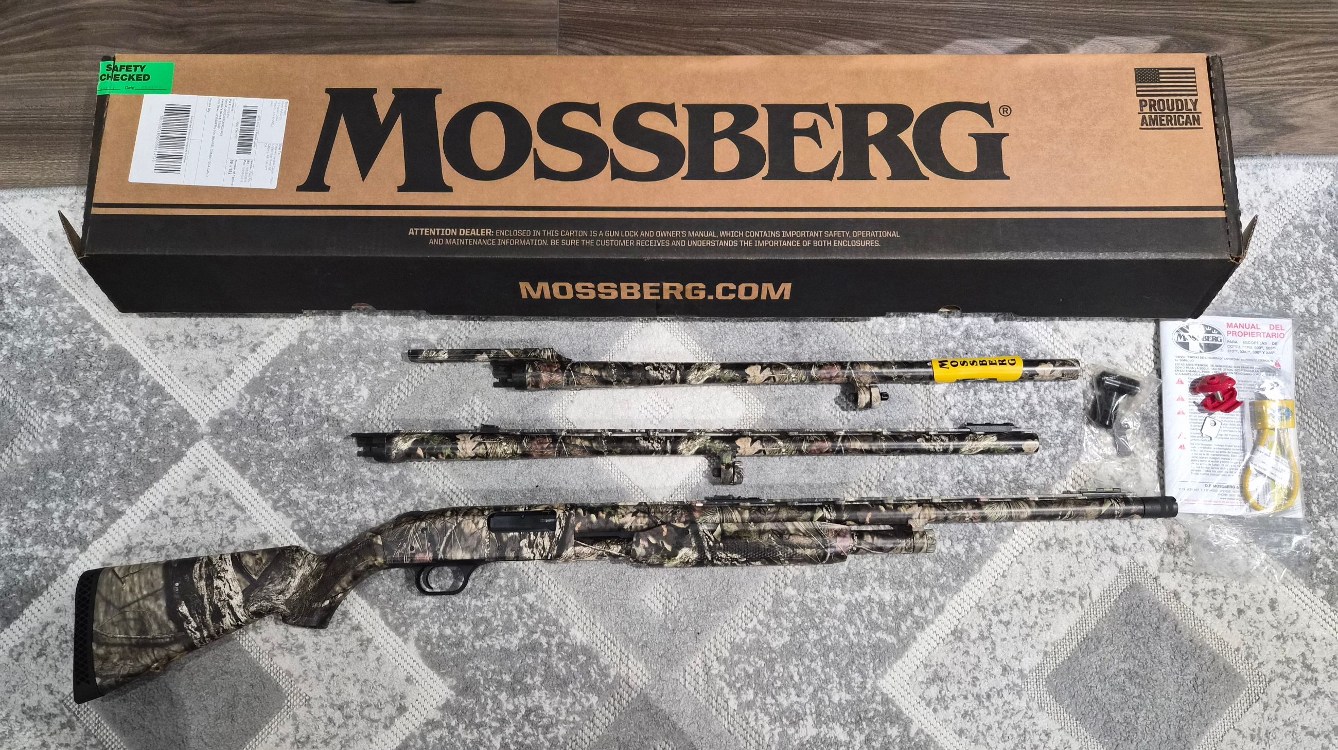 Photo of Mossberg 500 3 barrel combo