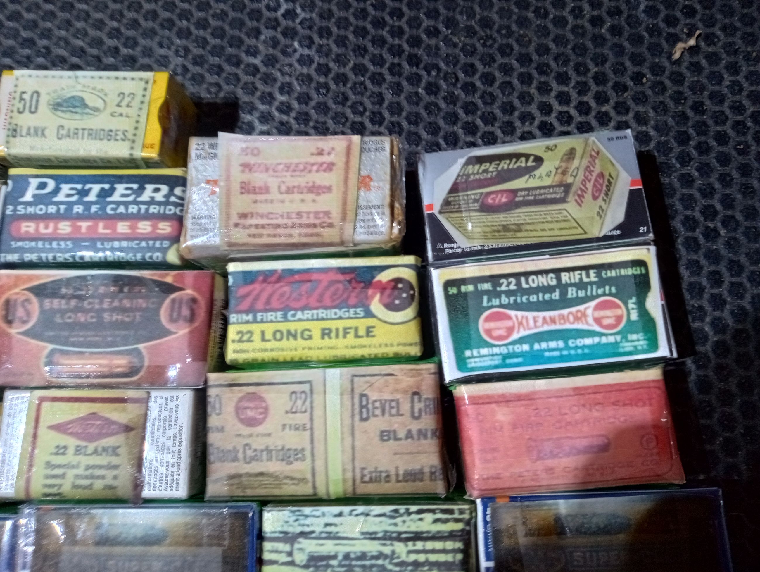 Photo of .22 cal. empty box's