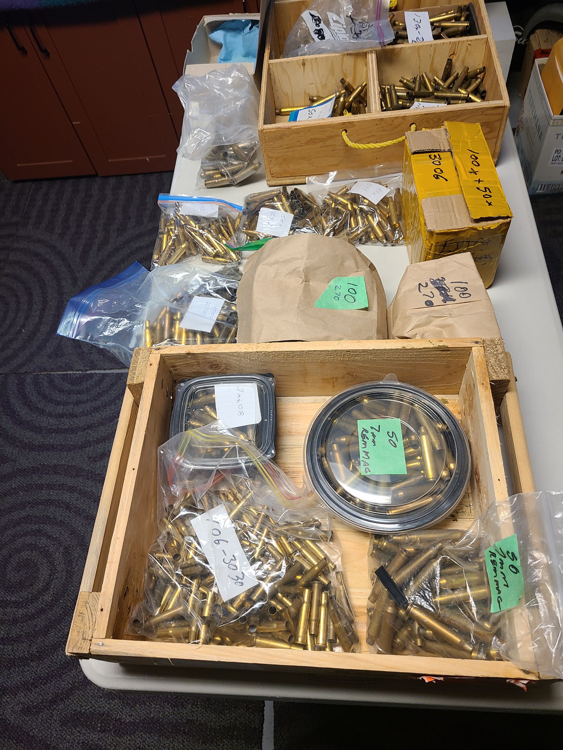 Photo of Range brass.