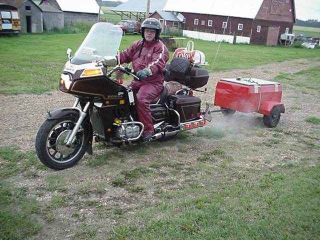 Photo of Coke Cooler Cargo Trailer 