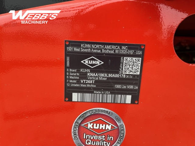 2024 Kuhn VT268 Vertical Feed Mixer - 14 - 1776789729749_Stk# 20640