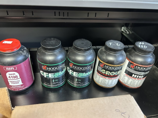 Photo of Powder/bullets/ reloading equipment, extras as shown, No shipping. in Innisfail, Ab. 