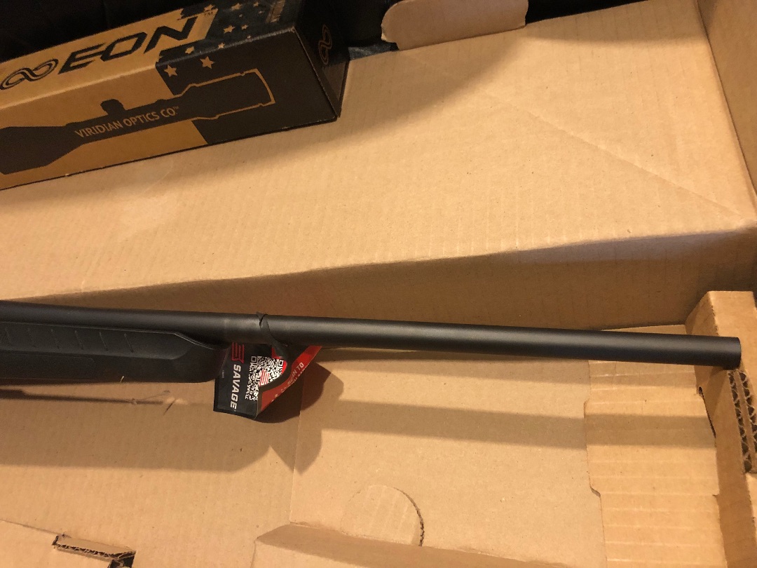 New! Savage Axis XP 308 Win Rifle, 22” Barrel, w/ factory supplied Viridian Optics EON 3-9x40mm Riflescope Combo - 8 - 1787710568326_IMG_3166