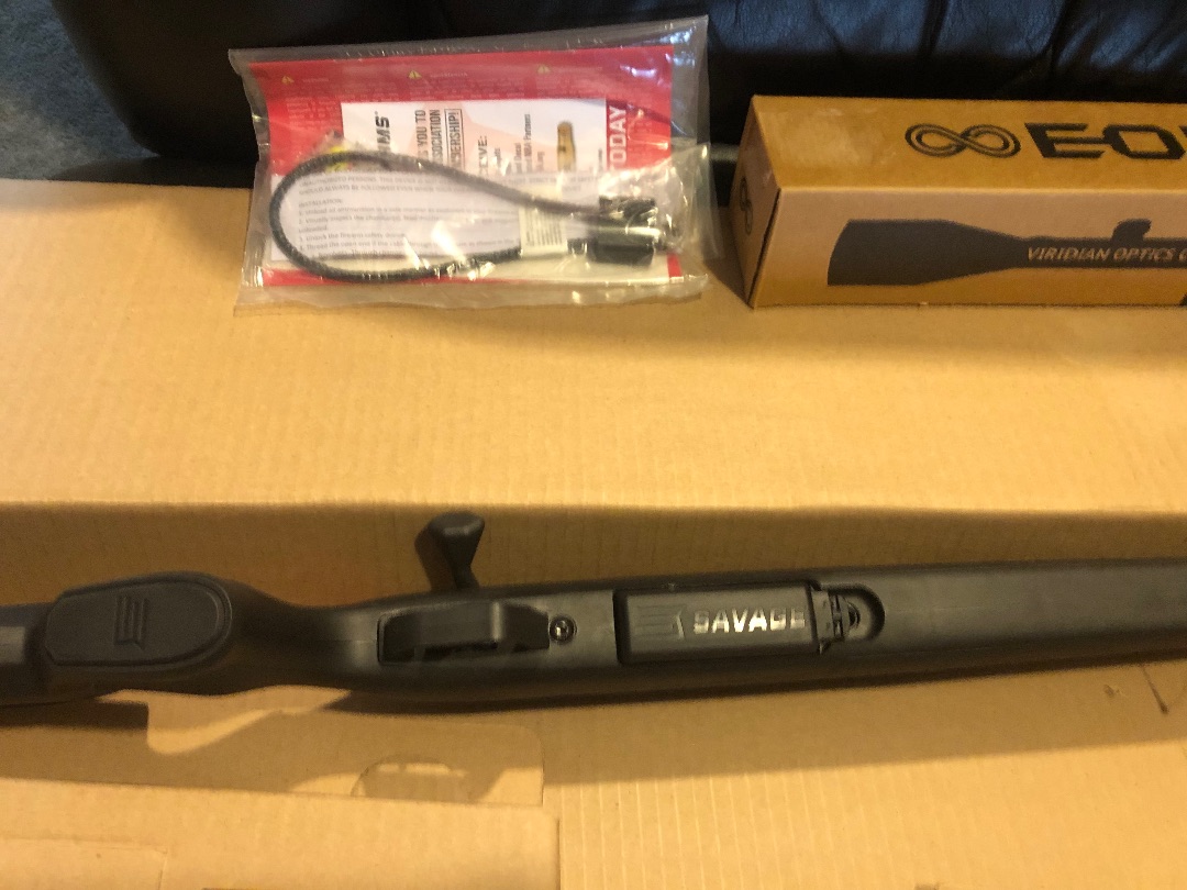 New! Savage Axis XP 308 Win Rifle, 22” Barrel, w/ factory supplied Viridian Optics EON 3-9x40mm Riflescope Combo - 13 - 1787710624909_IMG_3168