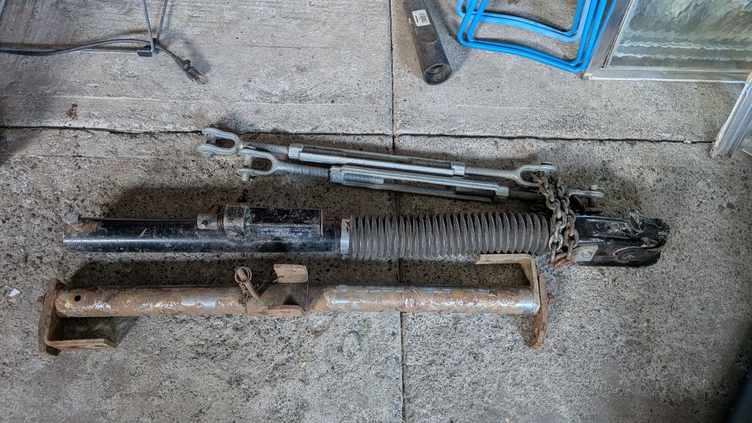 Photo of Heavy Duty A-Frame Flat Tow Setup