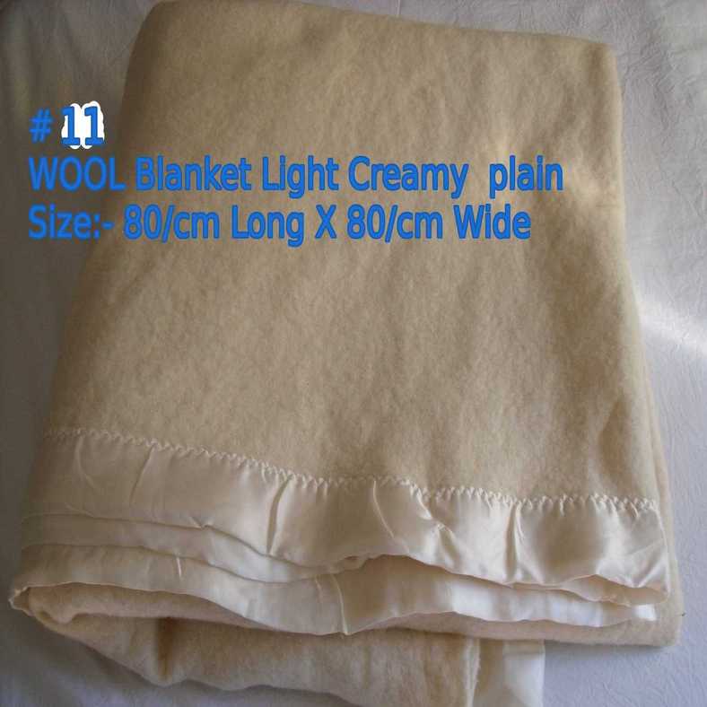 Photo of WOOL 100% BLANKETS